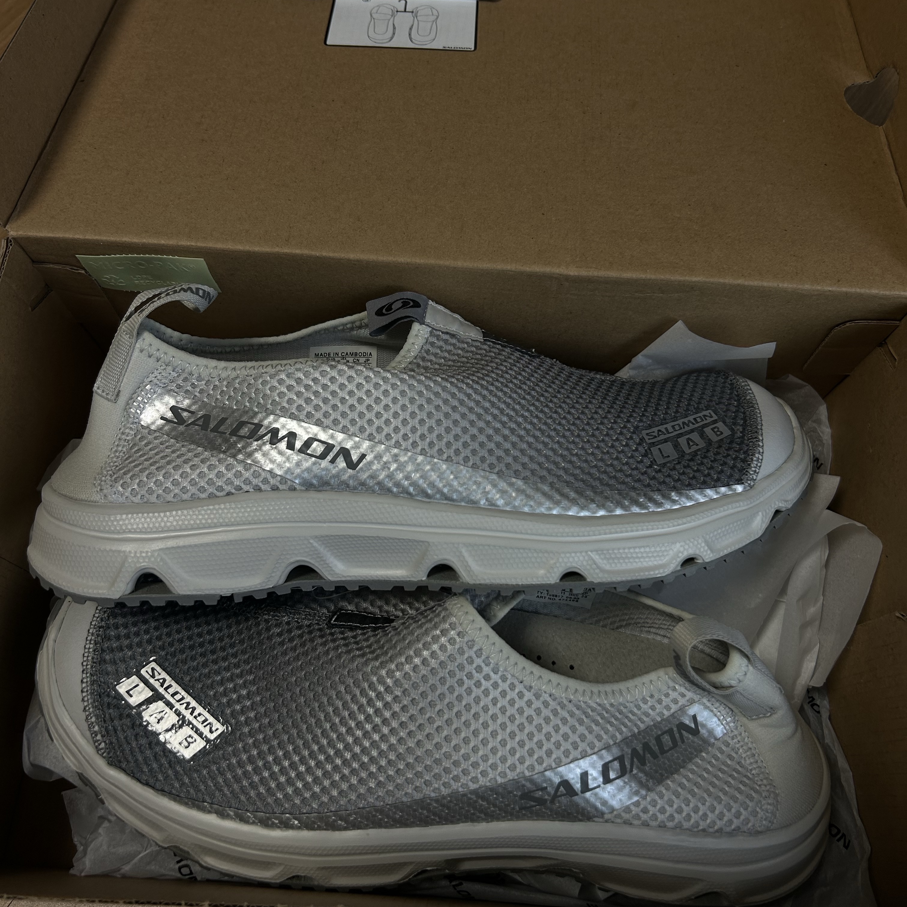Salomon RX Moc 3.0 Glacier Gray 착용 스타일