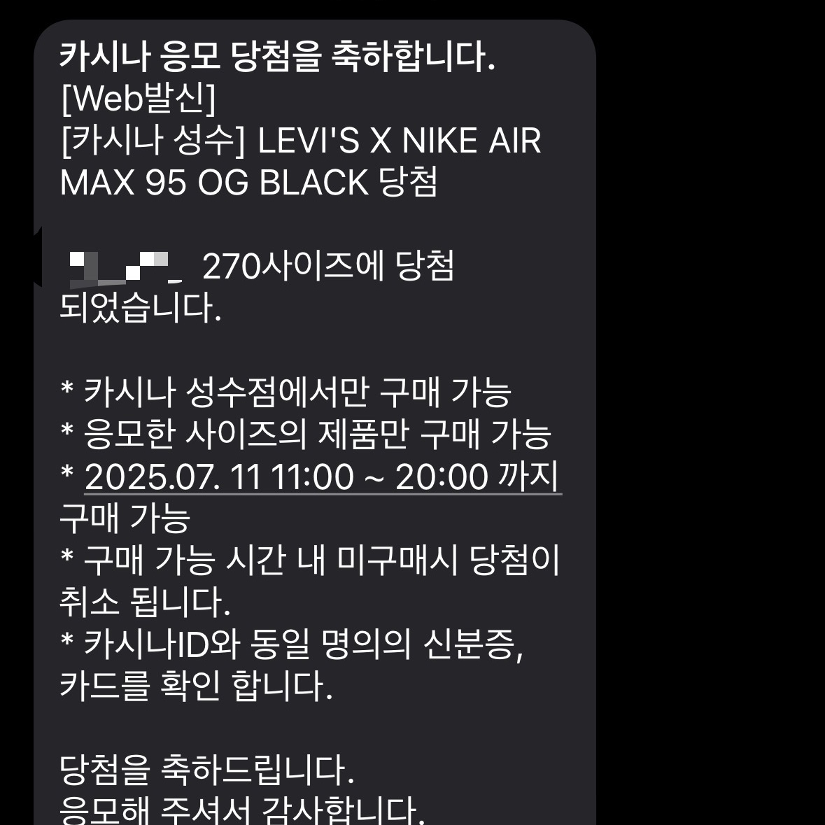 Nike x Levi's Air Max 95 Black 착용 스타일 - 1