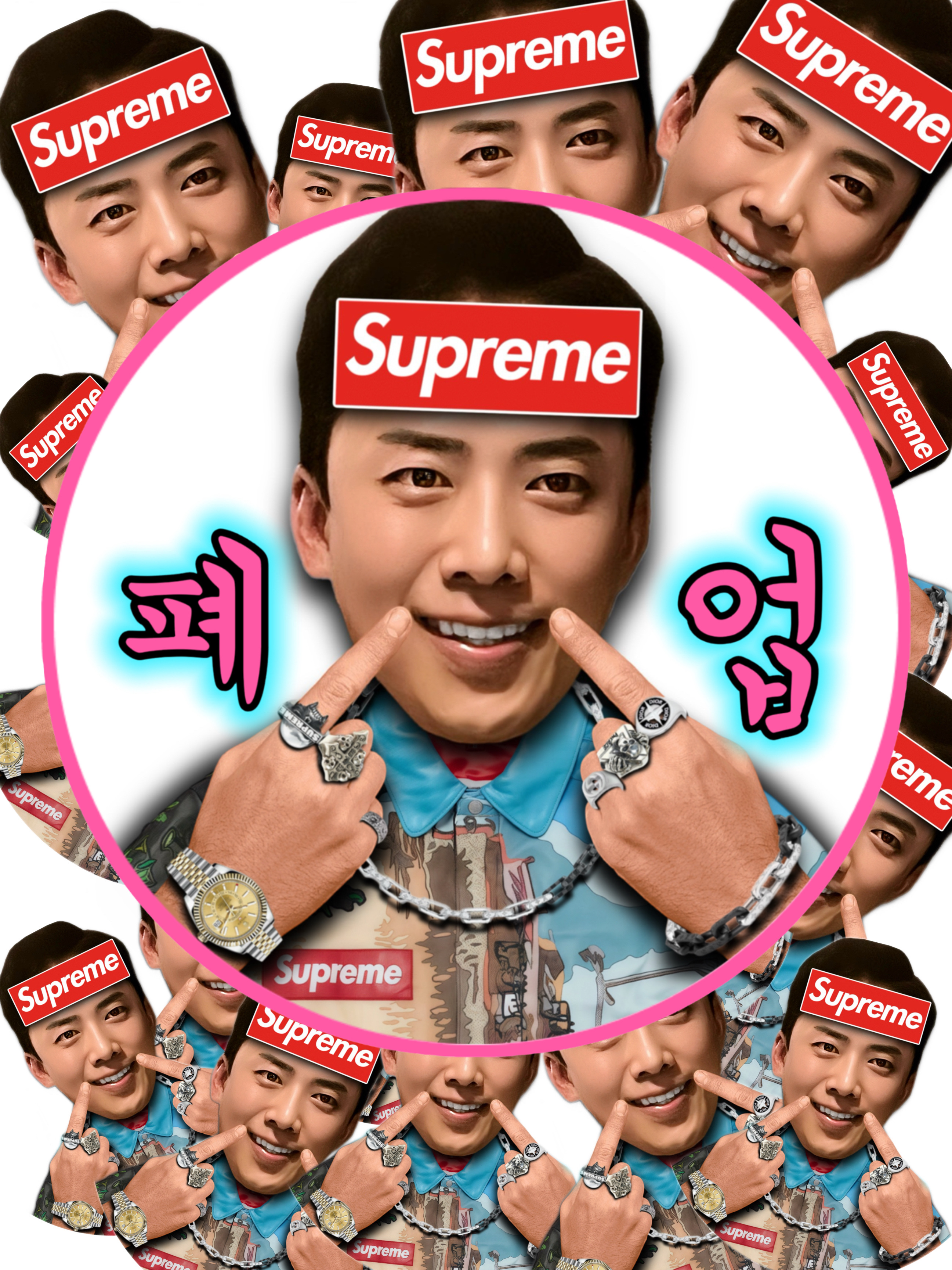 Supreme Jeff Hamilton Ridge Street Leather Jacket Multicolor - 22FW, Rolex Sky-Dweller 42mm 326933 Champagne Jubilee 착용 스타일 - 3