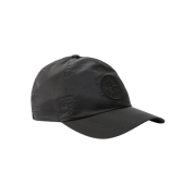Stone Island 9100011 Nylon Metal in Econyl Baseball Cap with Drawcord Compass Embroidery Black - 25FW