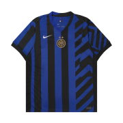 Nike Inter Milan 2024/25 Stadium Home Dri-Fit Soccer Replica Jersey Lyon Blue Black (Non Marking Ver.)