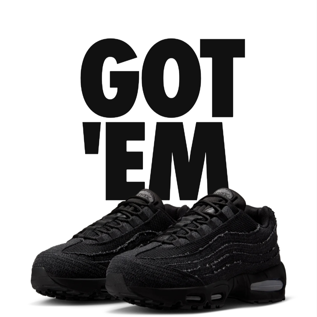 Nike x Levi's Air Max 95 Black 착용 스타일