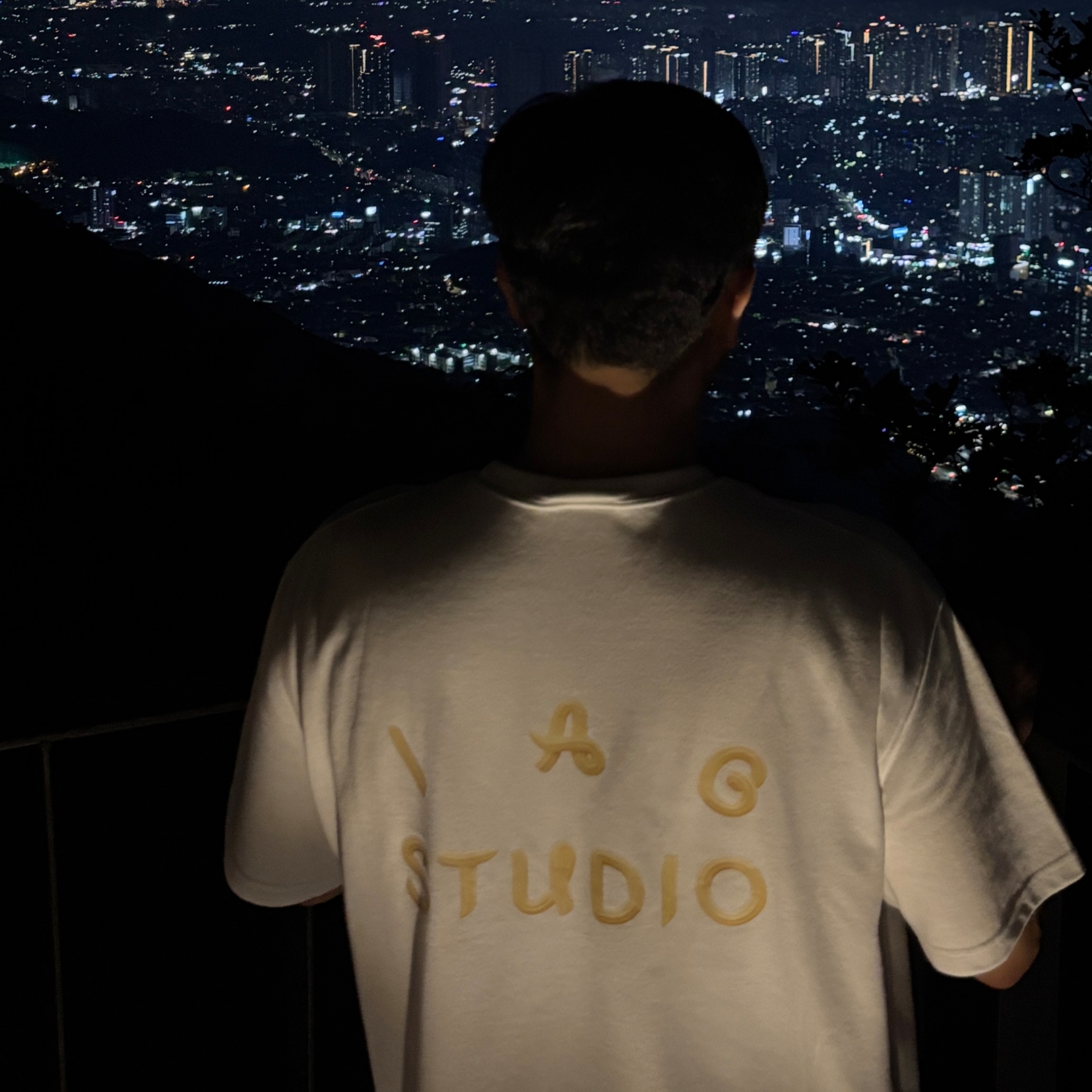 IAB Studio x Ottogi Mayonnaise 50th Anniversary T-Shirt White 착용 스타일