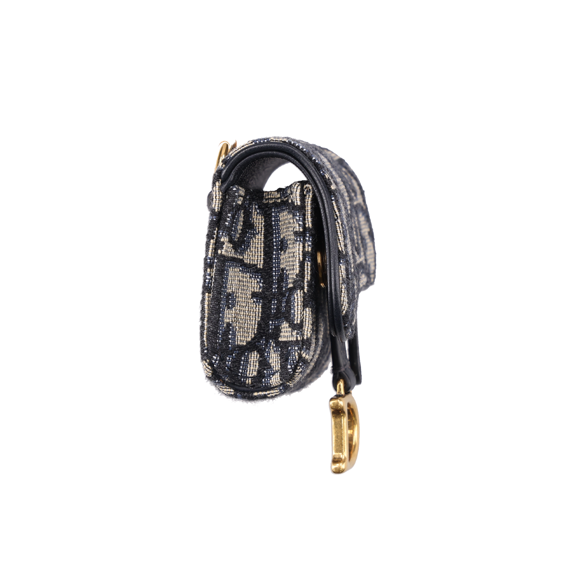 [A등급] 디올 S5675CTZQ 새들 에어팟 프로 케이스 블루 디올 오블리크 자카드([A등급] Dior Vintage Saddle Airpods Pro Case Blue Dior Oblique Jacquard) - 3