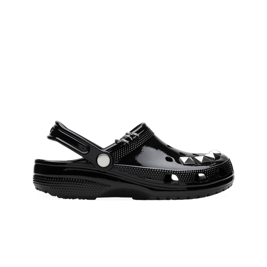 크록스 클래식 스터드 클로그 블랙(Crocs Classic Studded Clog Black) - 1