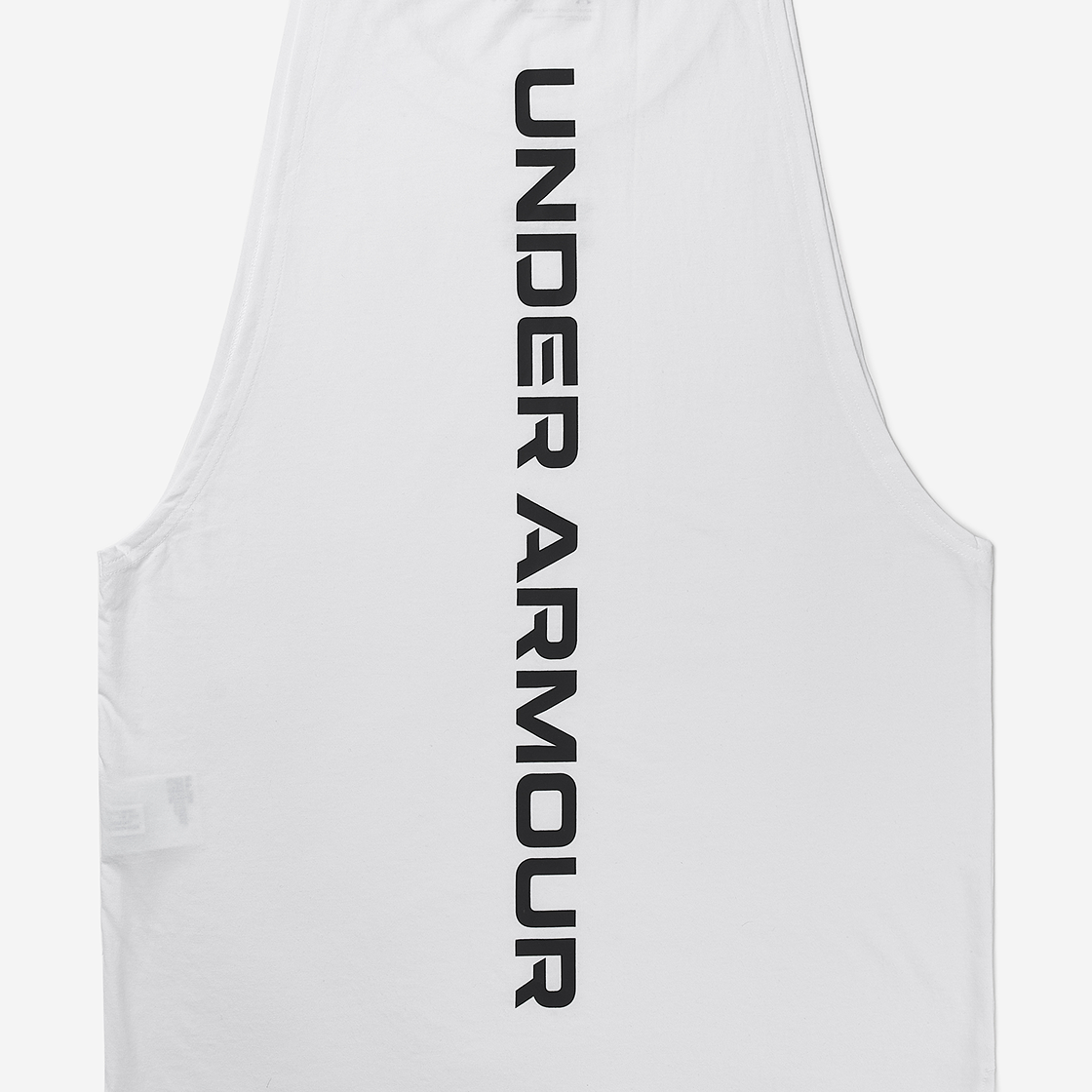 언더아머 UA 존 탱크 화이트 블랙(Under Armour UA Zone Tank White Black) - 5