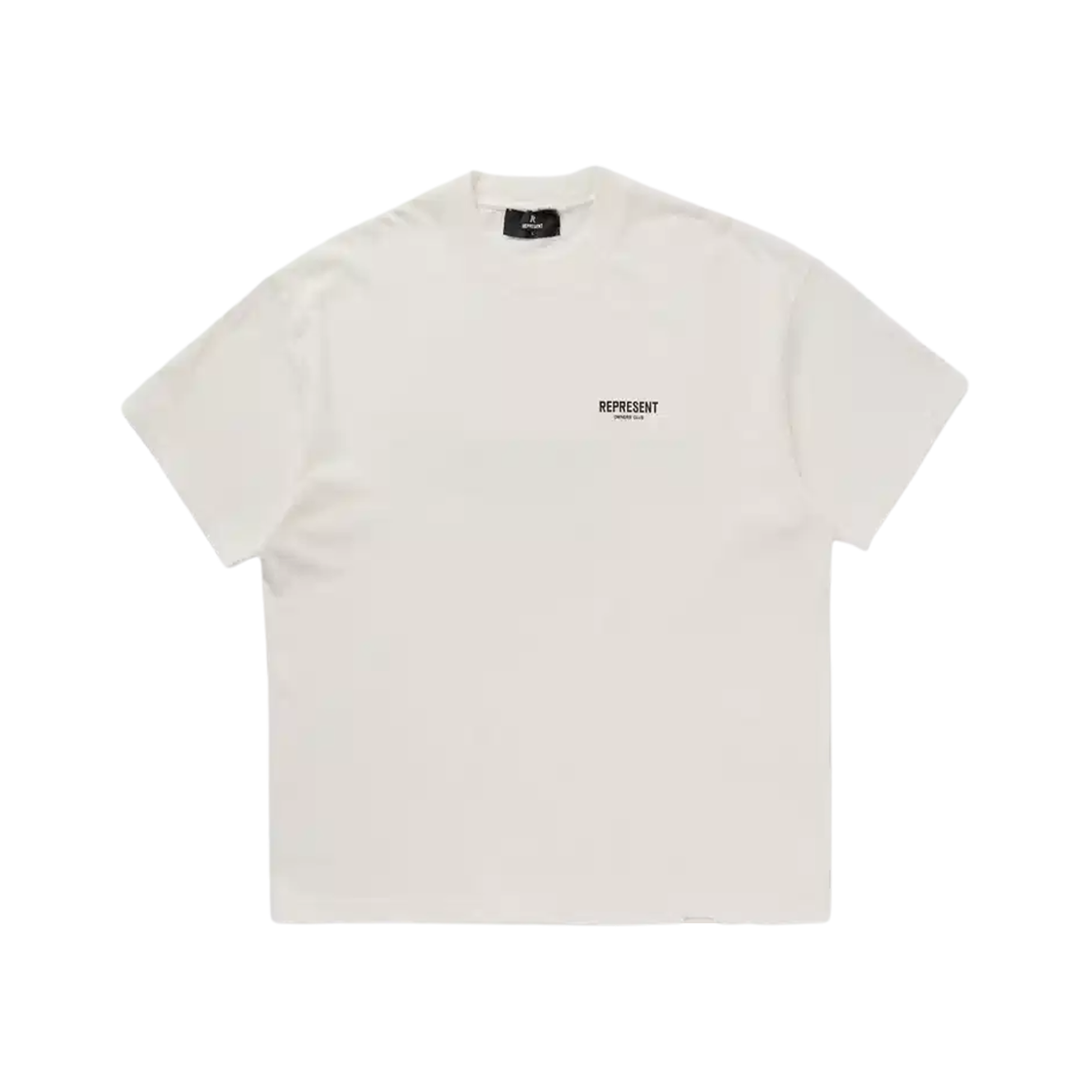 리프레젠트 오너스 클럽 티셔츠 플랫 화이트(Represent Owners Club T-Shirt Flat White)