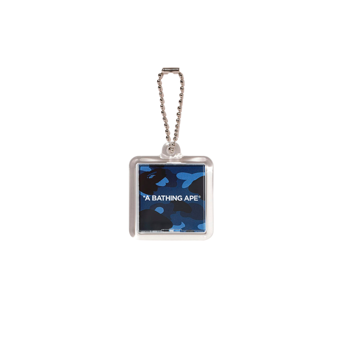 베이프 컬러 카모 키체인 네이비(BAPE Color Camo Keychain Navy) - 2