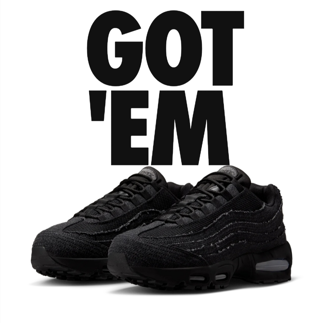 Nike x Levi's Air Max 95 Black 착용 스타일