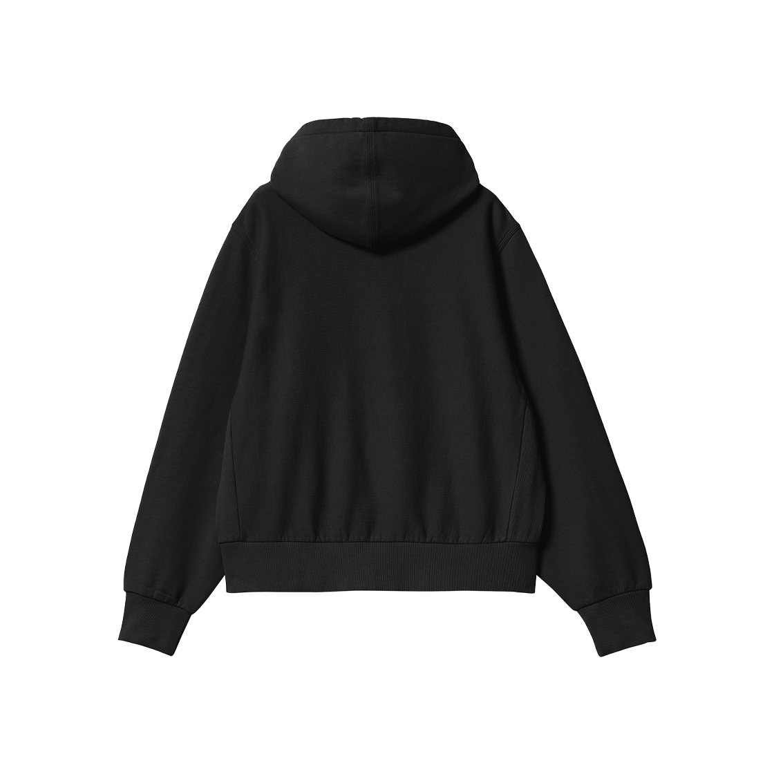 (W) 칼하트 WIP 후드 아메리칸 스크립트 스웨트셔츠 블랙((W) Carhartt WIP Hooded American Script Sweatshirt Black) - 2