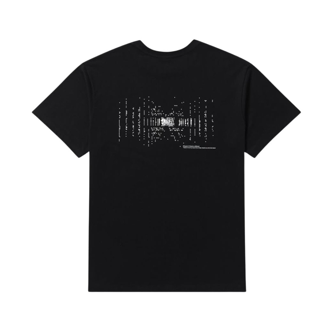 산산기어 x 국립아시아문화전당 료지 이케다 데이터 그램 01 티셔츠 블랙(Sansan Gear x National Asian Culture Center Ryoji Ikeda Data Gram 01 T-Shirt Black) - 2