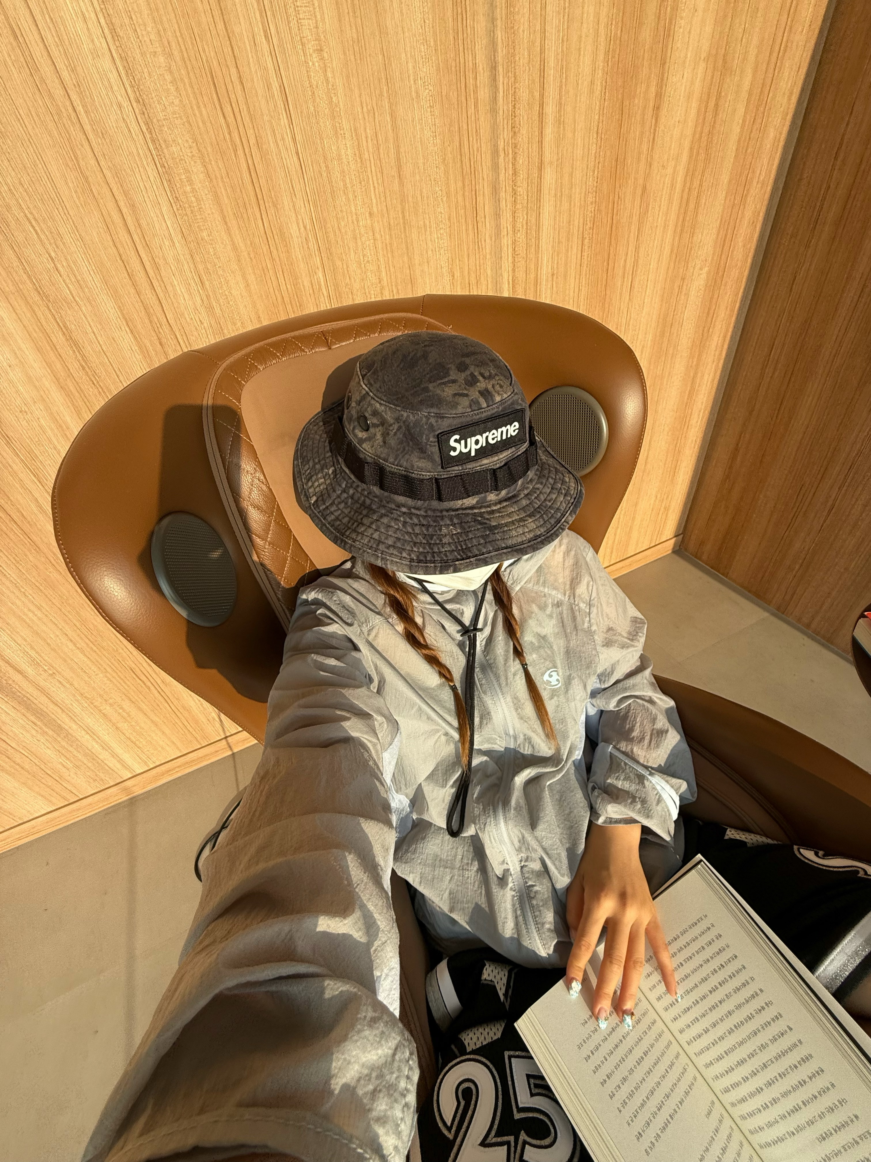 Sansan Gear Air Dash Jacket Light Grey - 24SS 착용 스타일