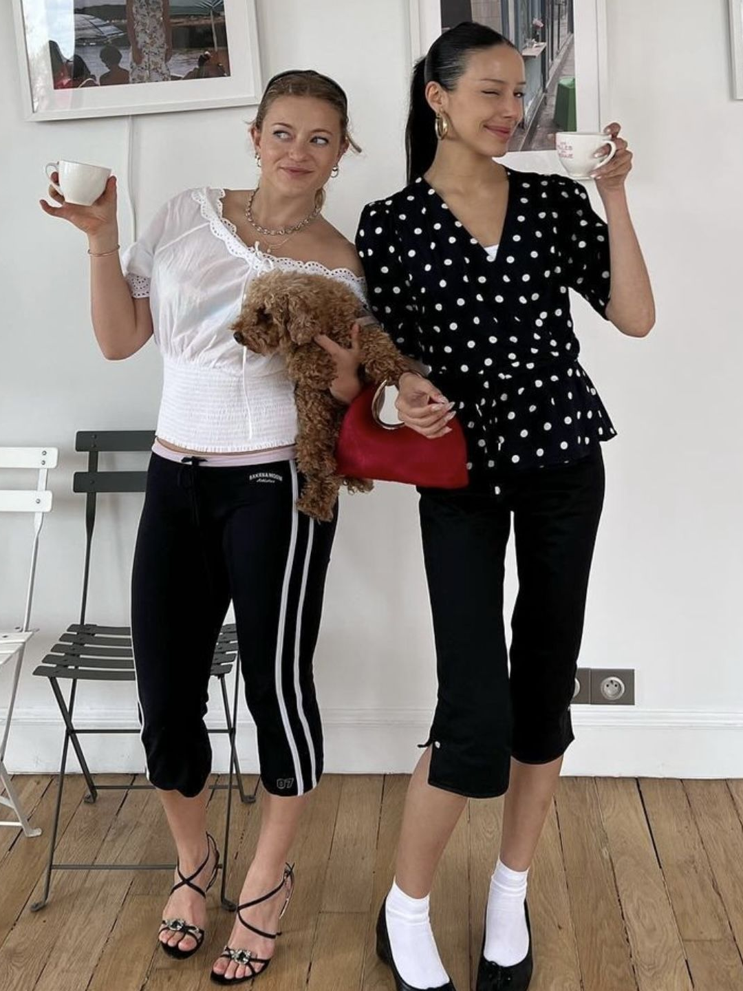 Margarin Fingers Lace Scotch Blouse White, (W) Idang Club Sailor Blouse Pink 착용 스타일 - 4