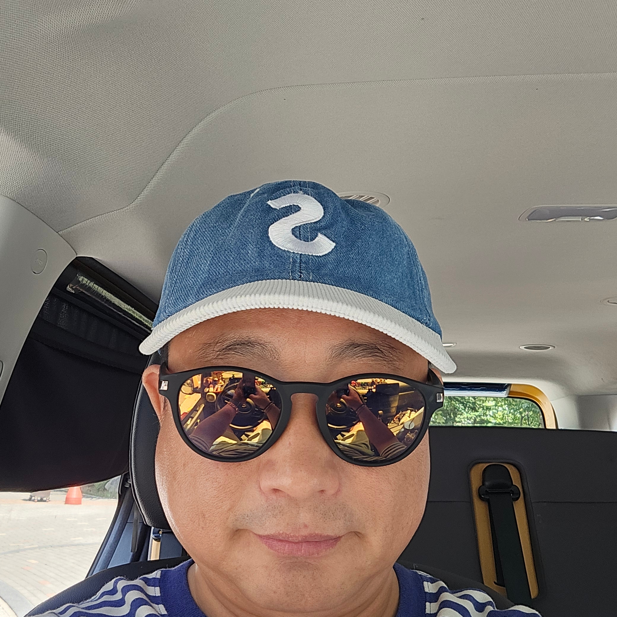 Supreme 2-Tone S Logo 6-Panel Washed Denim - 24SS 착용 스타일