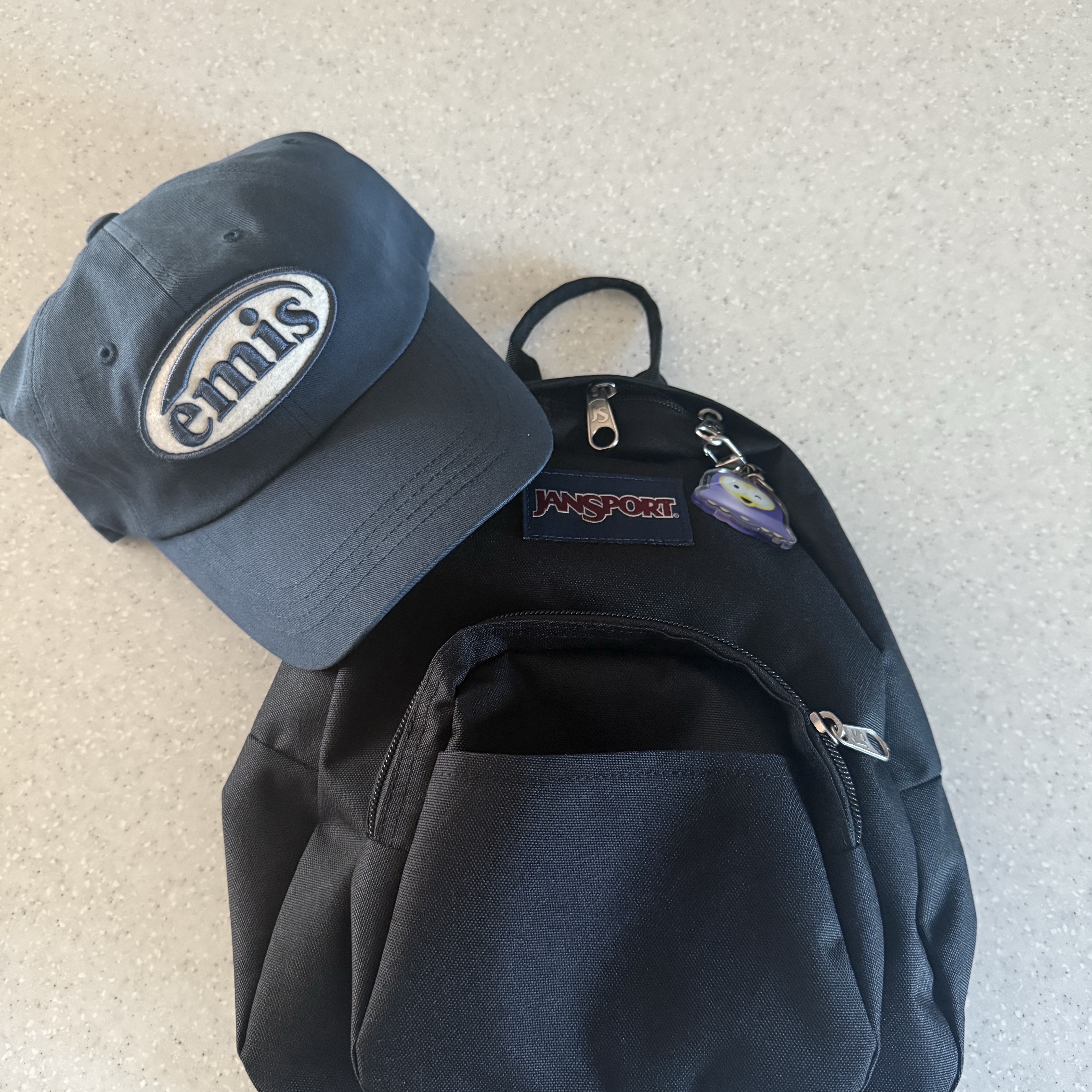 Emis Tone On Tone Wappen Ball Cap Navy, Jansport Half Pint Mini Backpack Black 착용 스타일