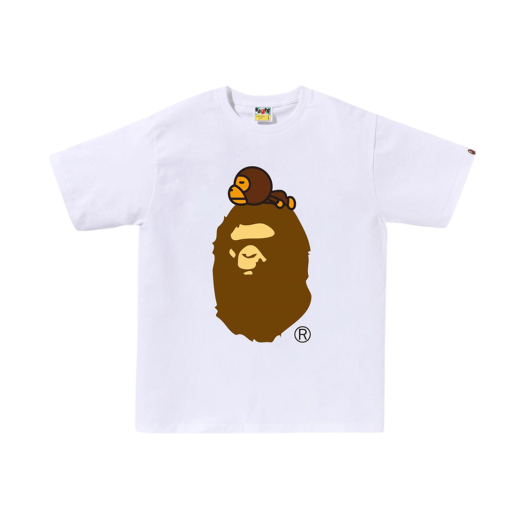 - BAPE Milo On Big Ape T-Shirt White