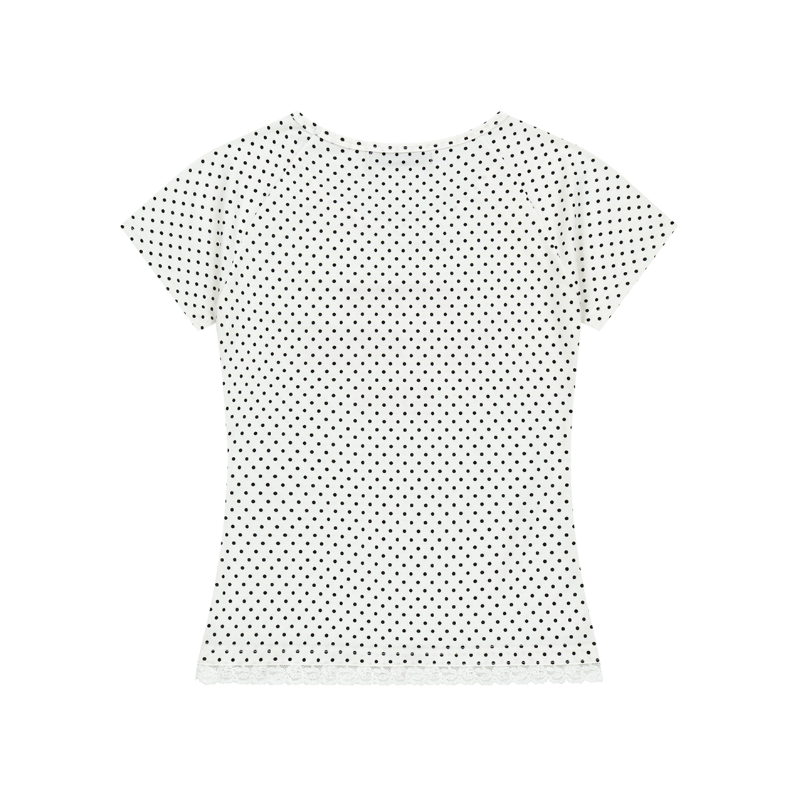 【NIIER NOR】DOT LETTERING SLIM TEE 니어노어 도트 레터링 슬림 티 화이트 | NIIER NOR | KREAM