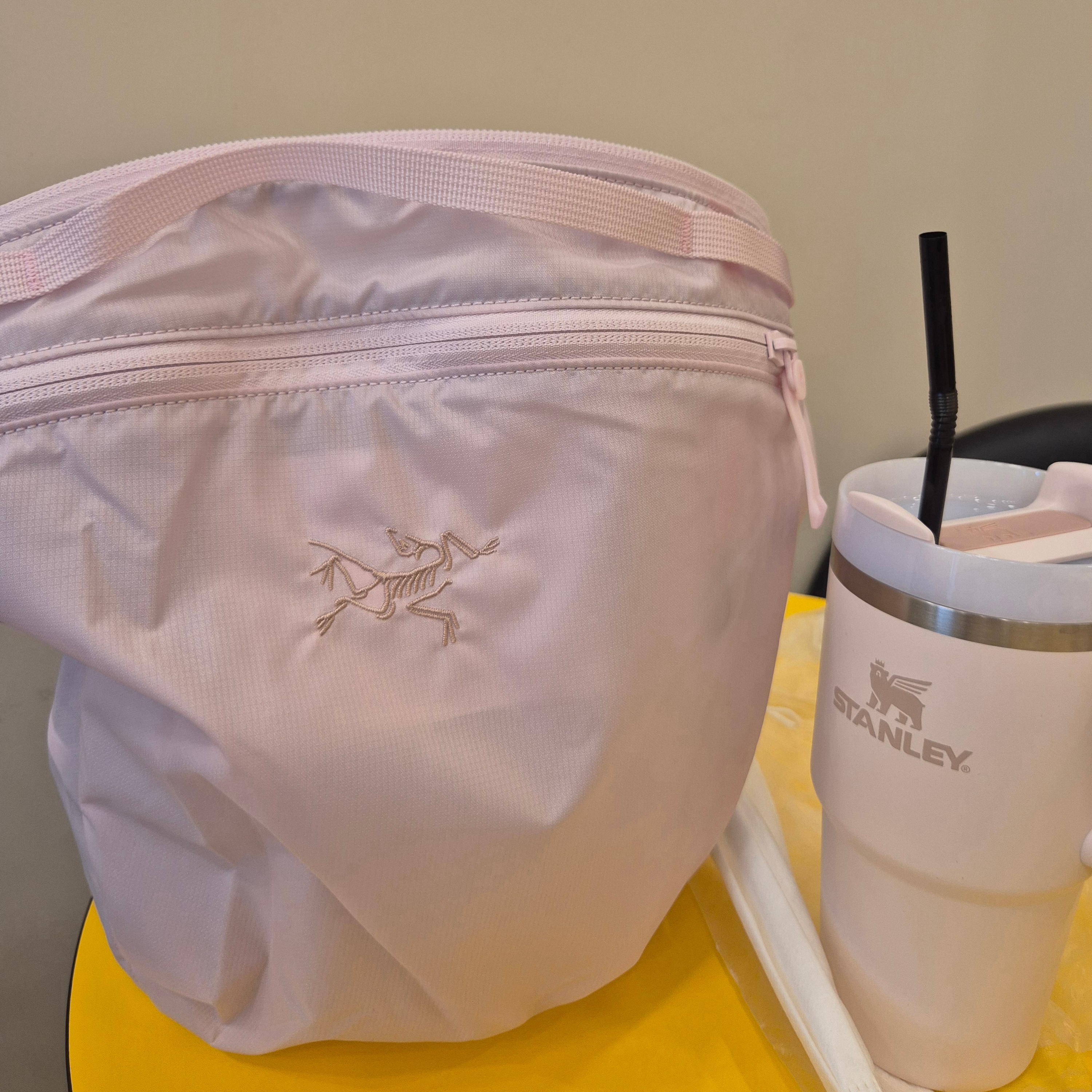 Arc'teryx Heliad 15 Backpack Pink Glow 착용 스타일