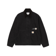 Carhartt WIP OG Arcan Graphic Jacket Black Heavy Stone Wash