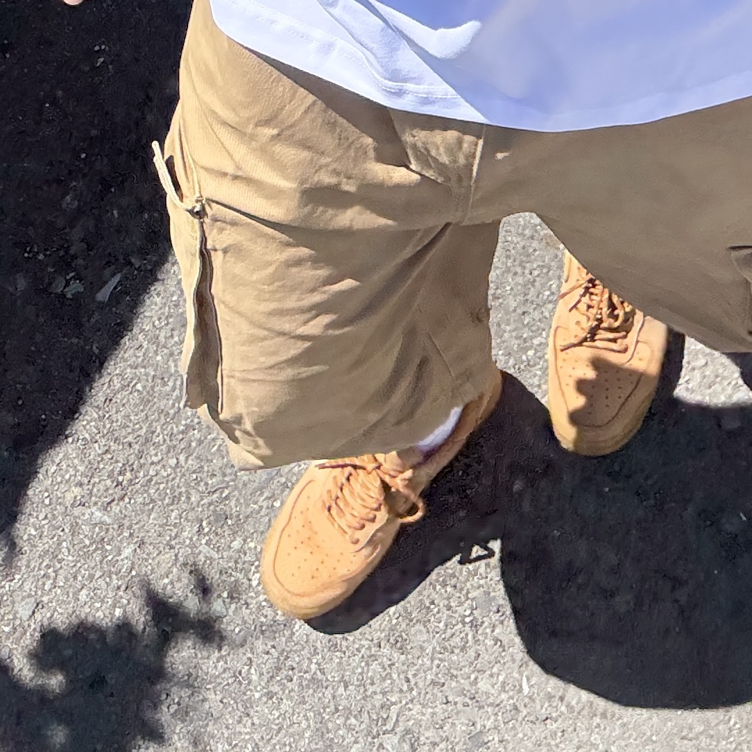 Nike Air Force 1 '07 WB Flax 착용 스타일