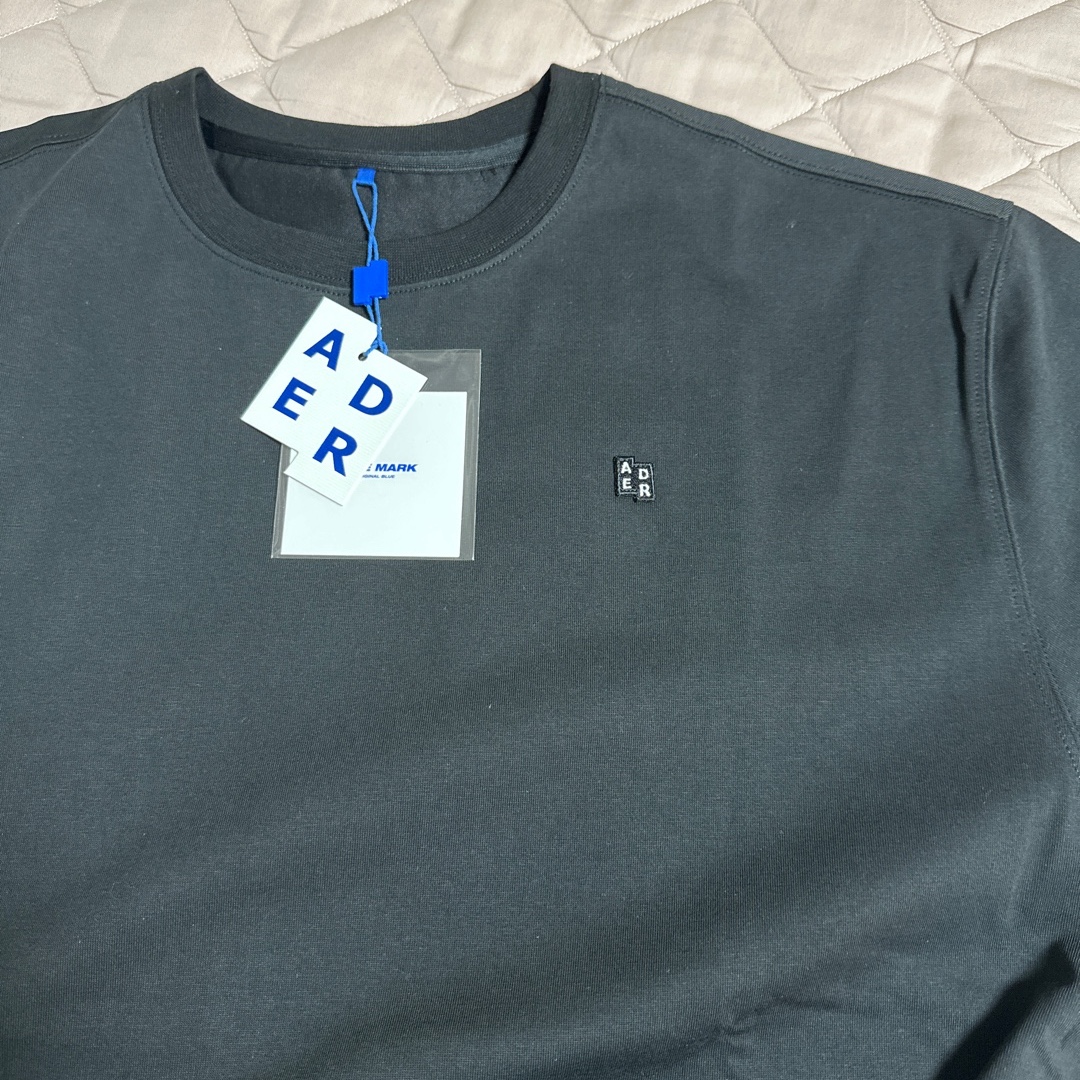 Ader Error Sig; BL Tag T-Shirt 07 Noir 착용 스타일