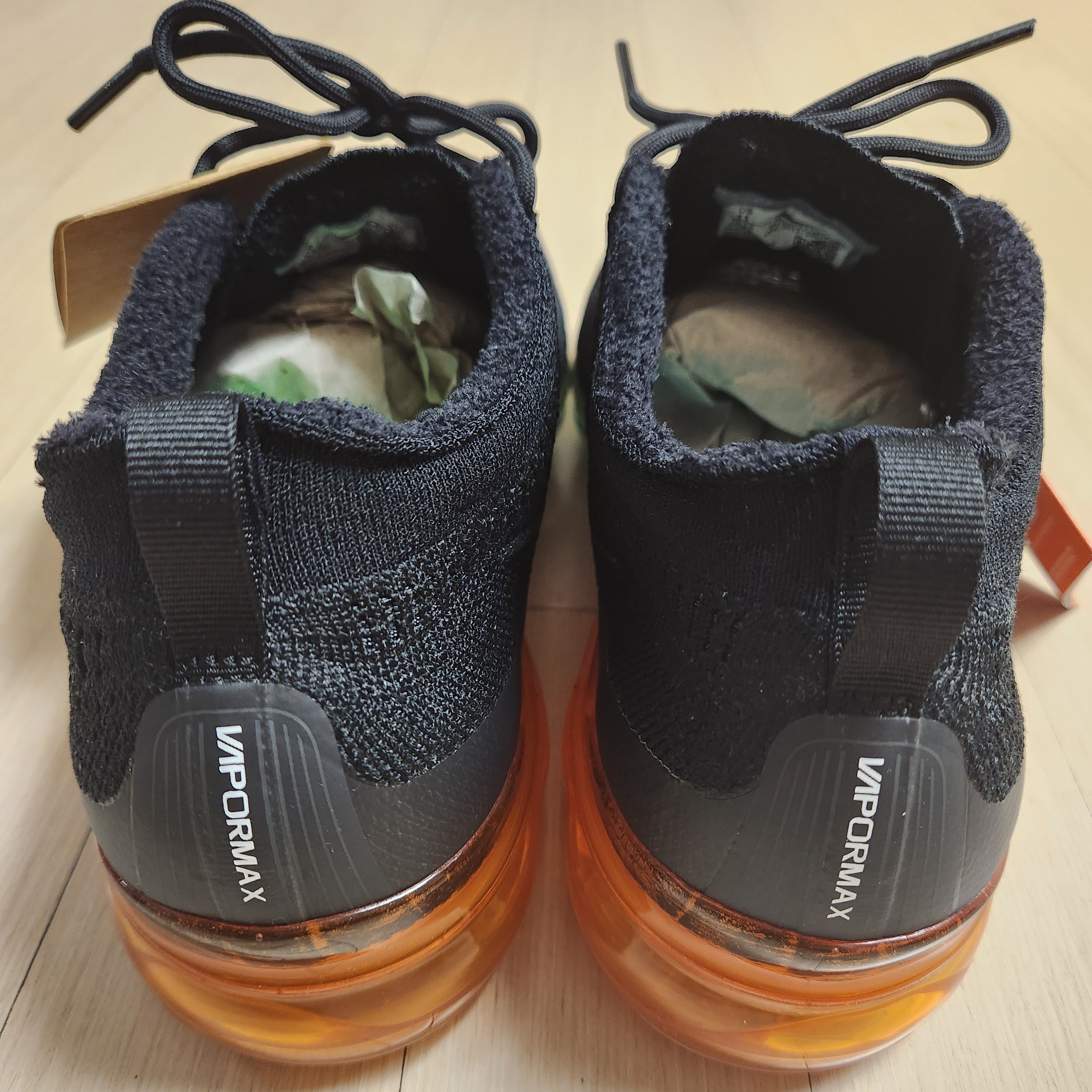 Nike Air Vapormax 2023 Flyknit Black Green Strike 착용 스타일 - 5
