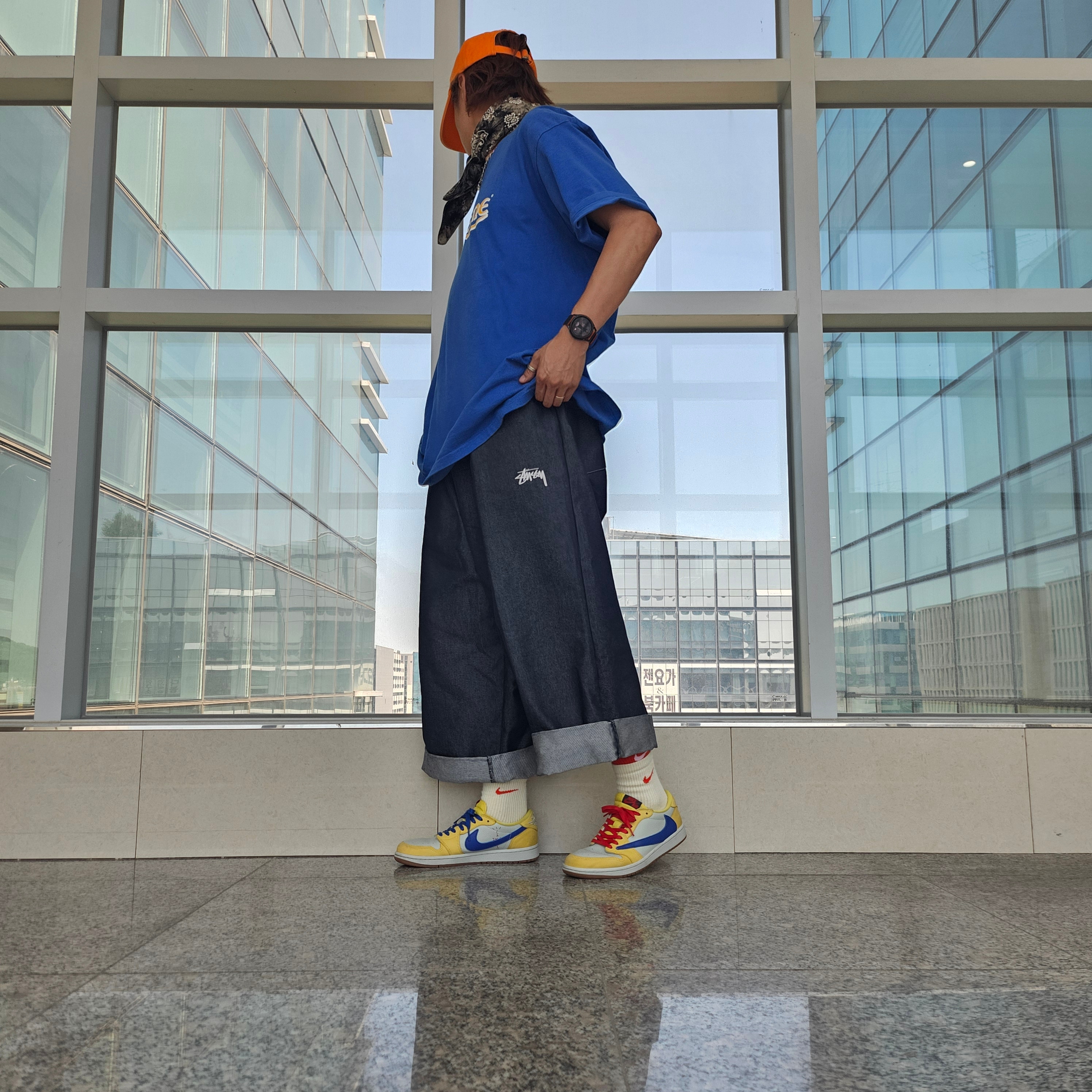 Diesel Dx1509 Stainless Steel Chain Necklace Silver, Supreme Pigment Canvas S Logo 6-Panel Orange - 23SS 착용 스타일 - 4