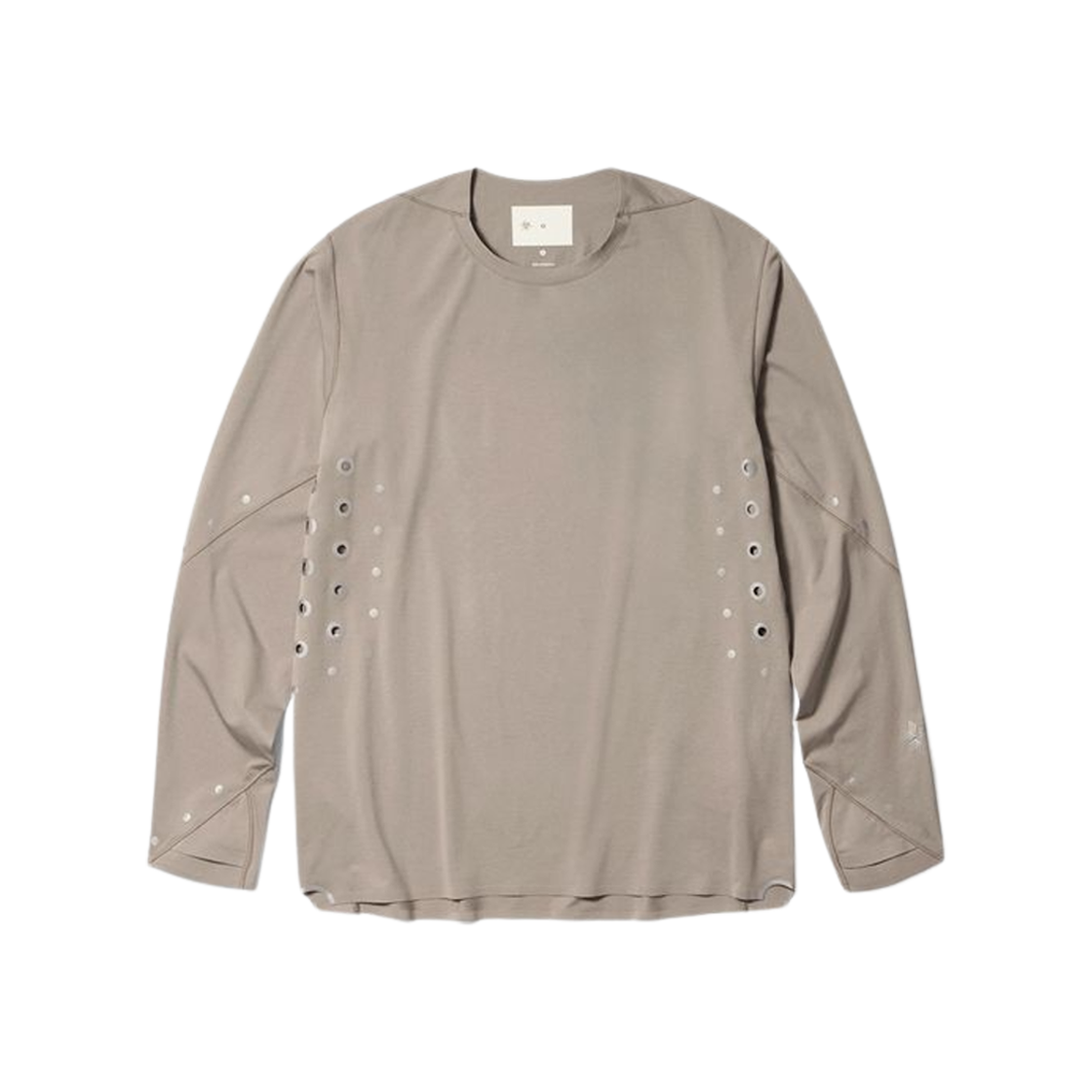 GM45522NU Goldwin 0 Advanced Gleam L/S T-Shirt Moon Rock