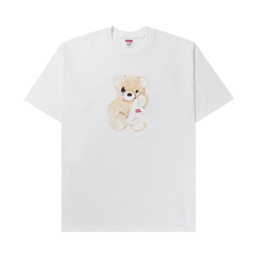 슈프림 베어 티셔츠 화이트 - 25SS