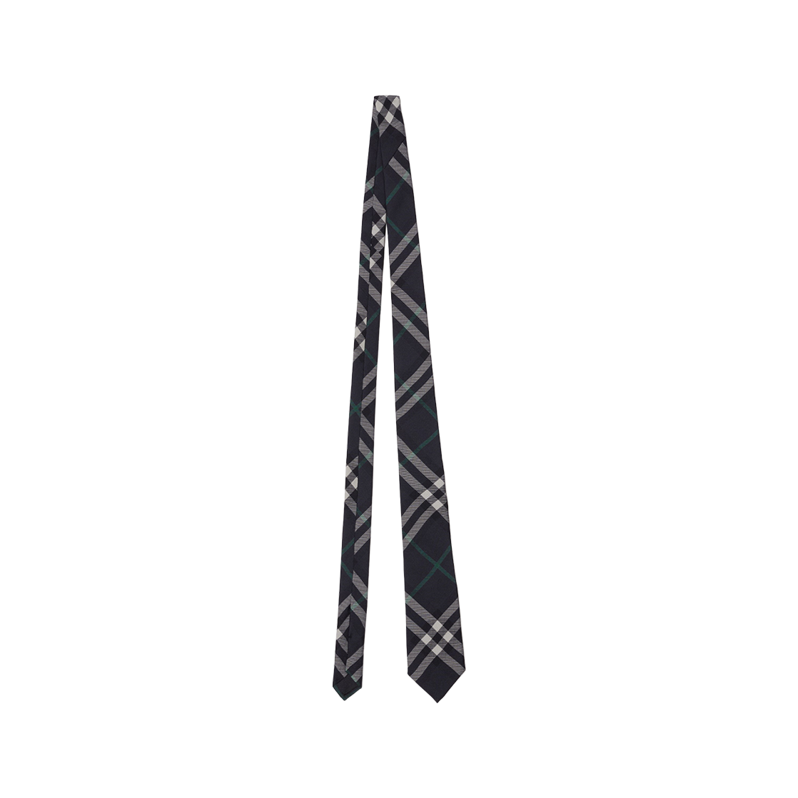 버버리 체크 실크 타이 차콜(Burberry Check Silk Tie Charcoal) - 1