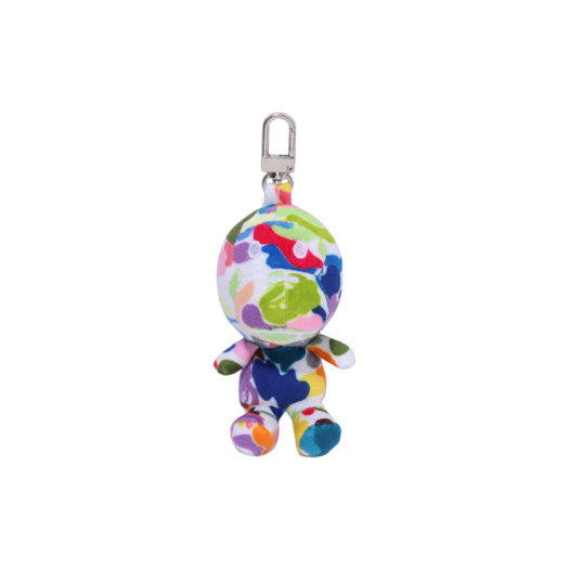 - BAPE Multi Camo Baby Milo Plush Doll Keychain Multi