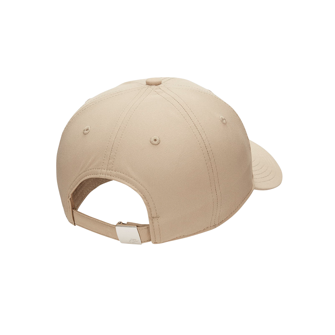 나이키 드라이핏 클럽 스트럭처 메탈 로고 캡 카키 메탈릭 실버(Nike Dri-Fit Club Structured Metal Logo Cap Khaki Metallic Silver) - 2