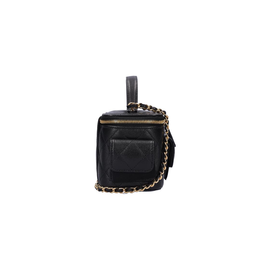 샤넬 AP3017 베네티 코스메틱 체인백 카프스킨 블랙 금장(Chanel Vanity Cosmetic Chain Bag Calfskin Black Gold Hardware) - 2