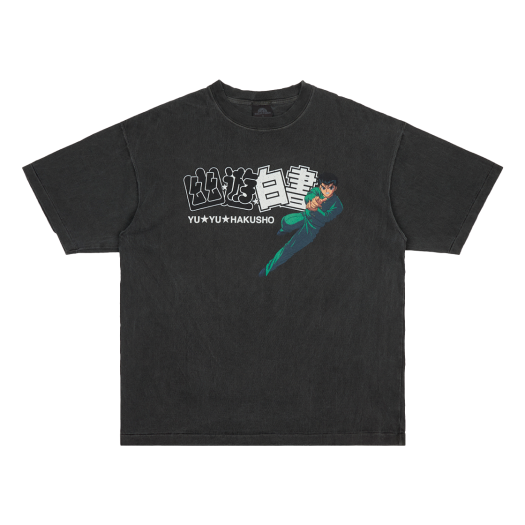 YUYUHAKUSHO-007-2 The Sugar Punch YUYUHAKUSHO S/S T-Shirt 008 Black