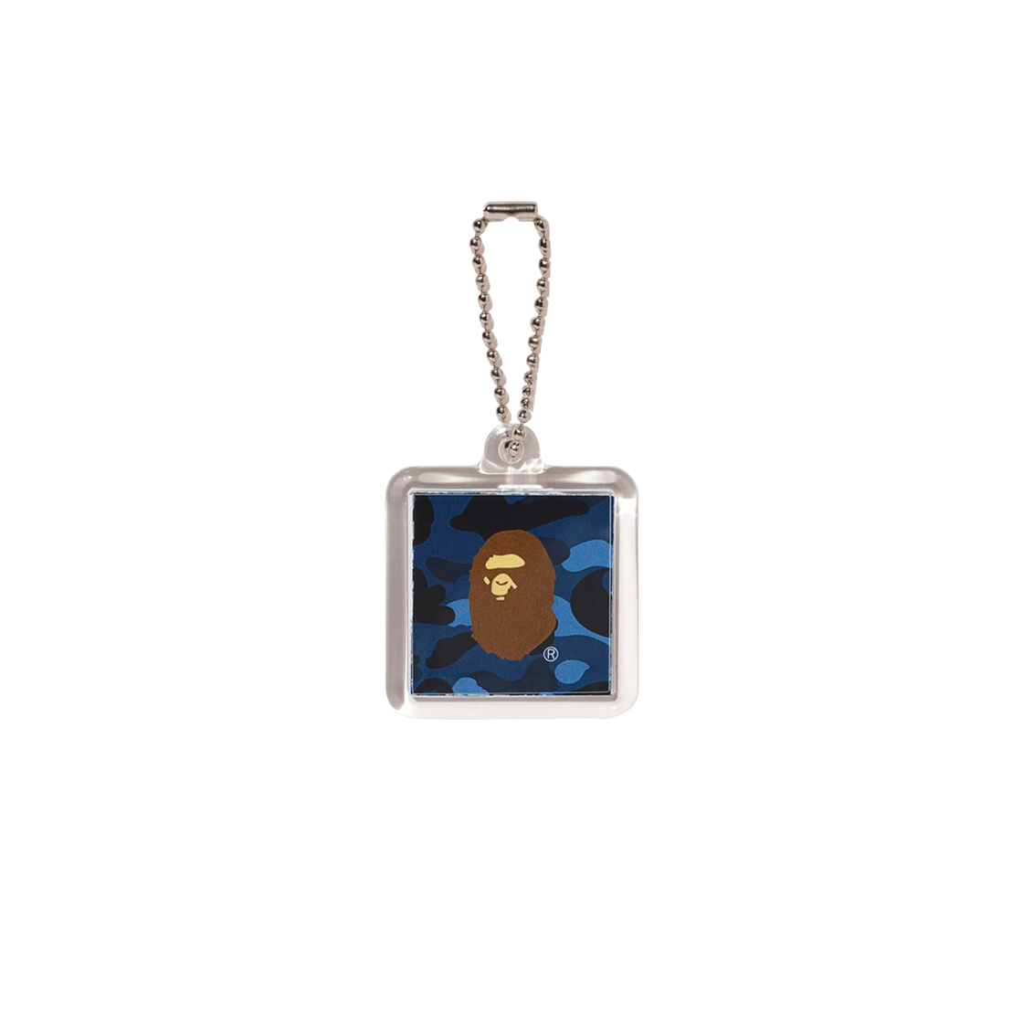 - BAPE Color Camo Keychain Navy