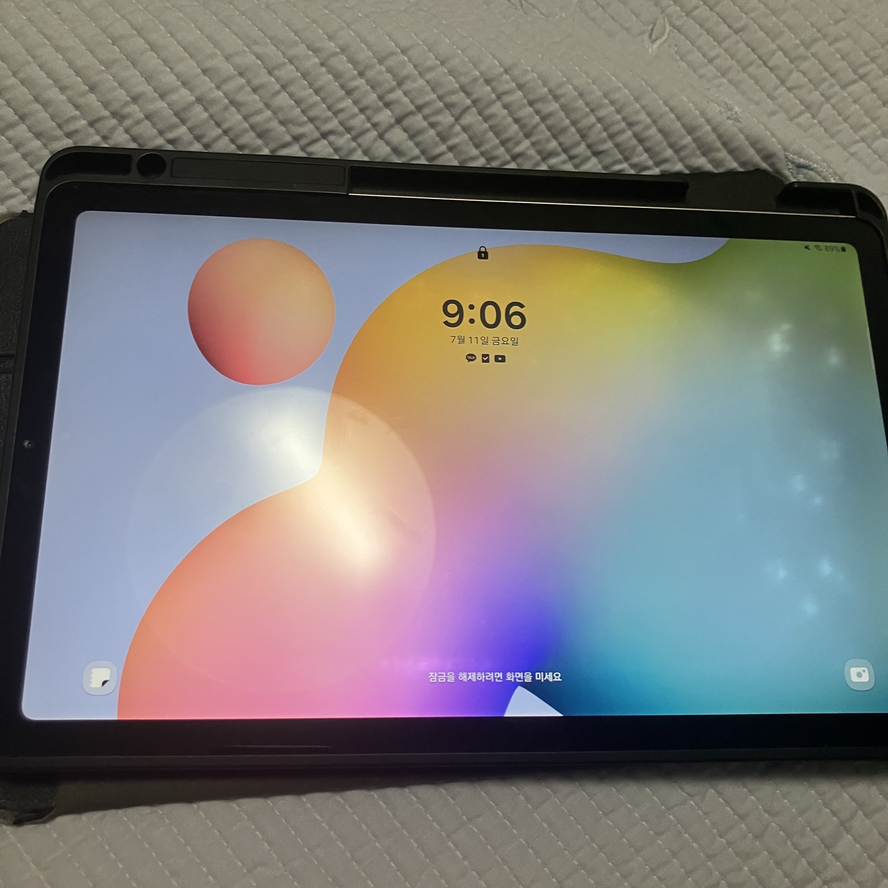 Samsung Galaxy Tab S6 Lite LTE 128GB Oxford Grey (Korean Ver.) 착용 스타일