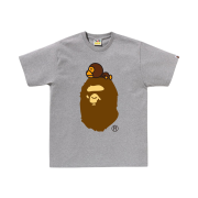 BAPE Milo On Big Ape T-Shirt Gray