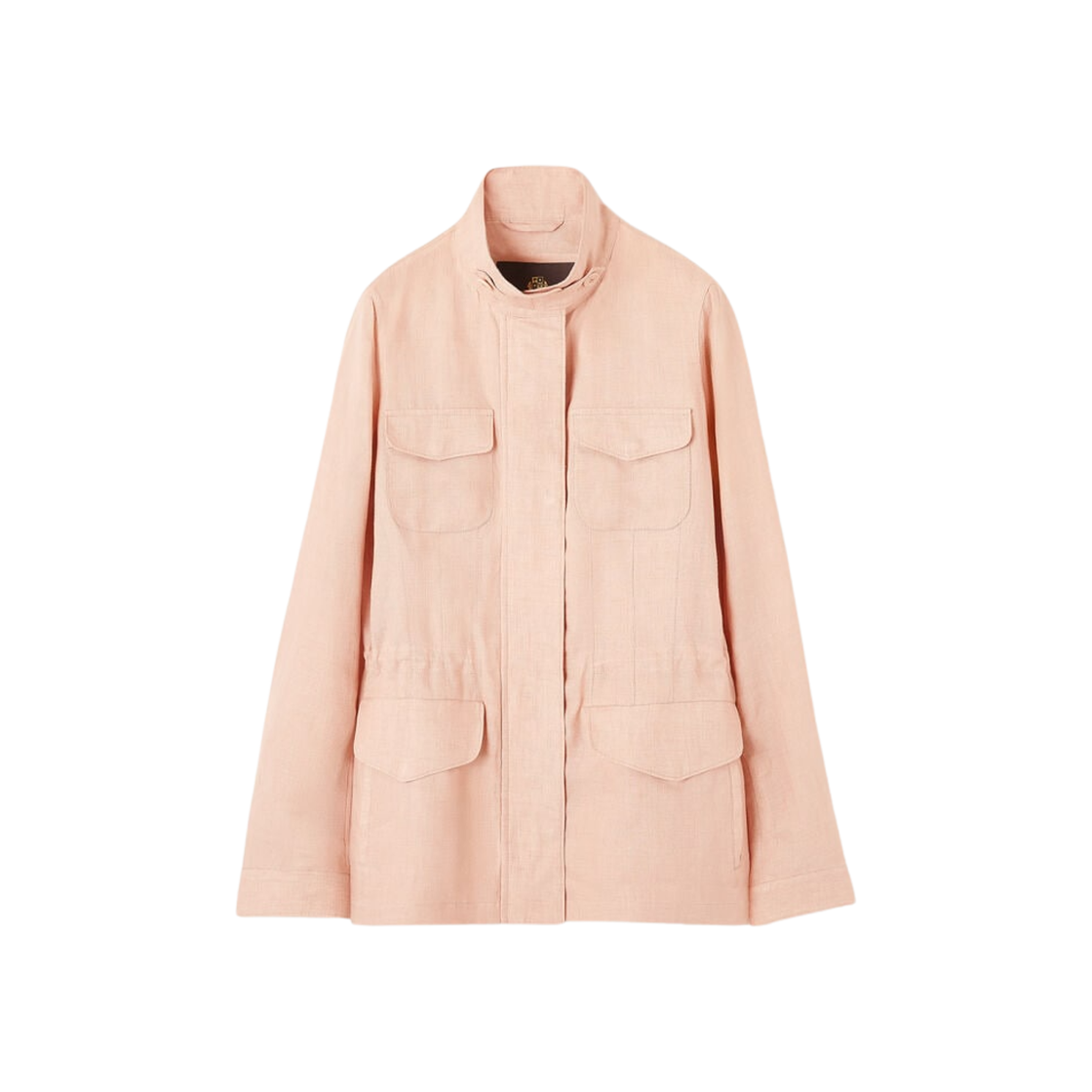 FAF6362-30BM (W) Loro Piana Linen Traveller Jacket Pink Petal