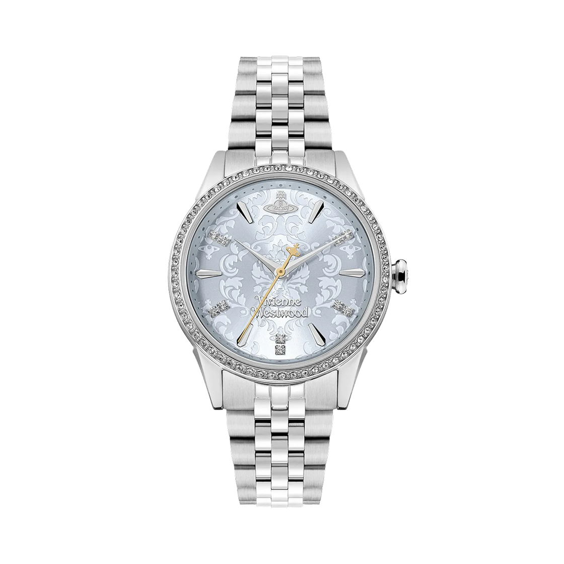 (W) 비비안 웨스트우드 리틀 월리스 32mm 블루 실버((W) Vivienne Westwood Little Wallace 32mm Blue Silver)