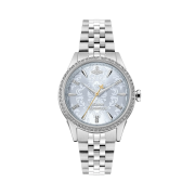 (W) Vivienne Westwood Little Wallace 32mm Blue Silver