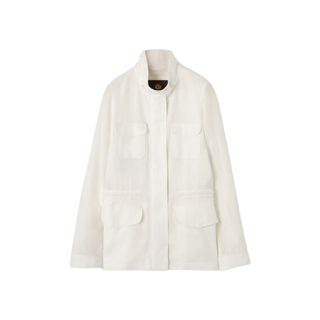 FAF6362-1005 (W) Loro Piana Linen Traveller Jacket Optical White
