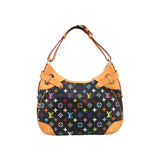 ITL46KUAMORD Louis Vuitton Greta Multicolor Black M40196