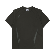 Sansan Gear Flowing Panel T-Shirt Mud Khaki - 25SS