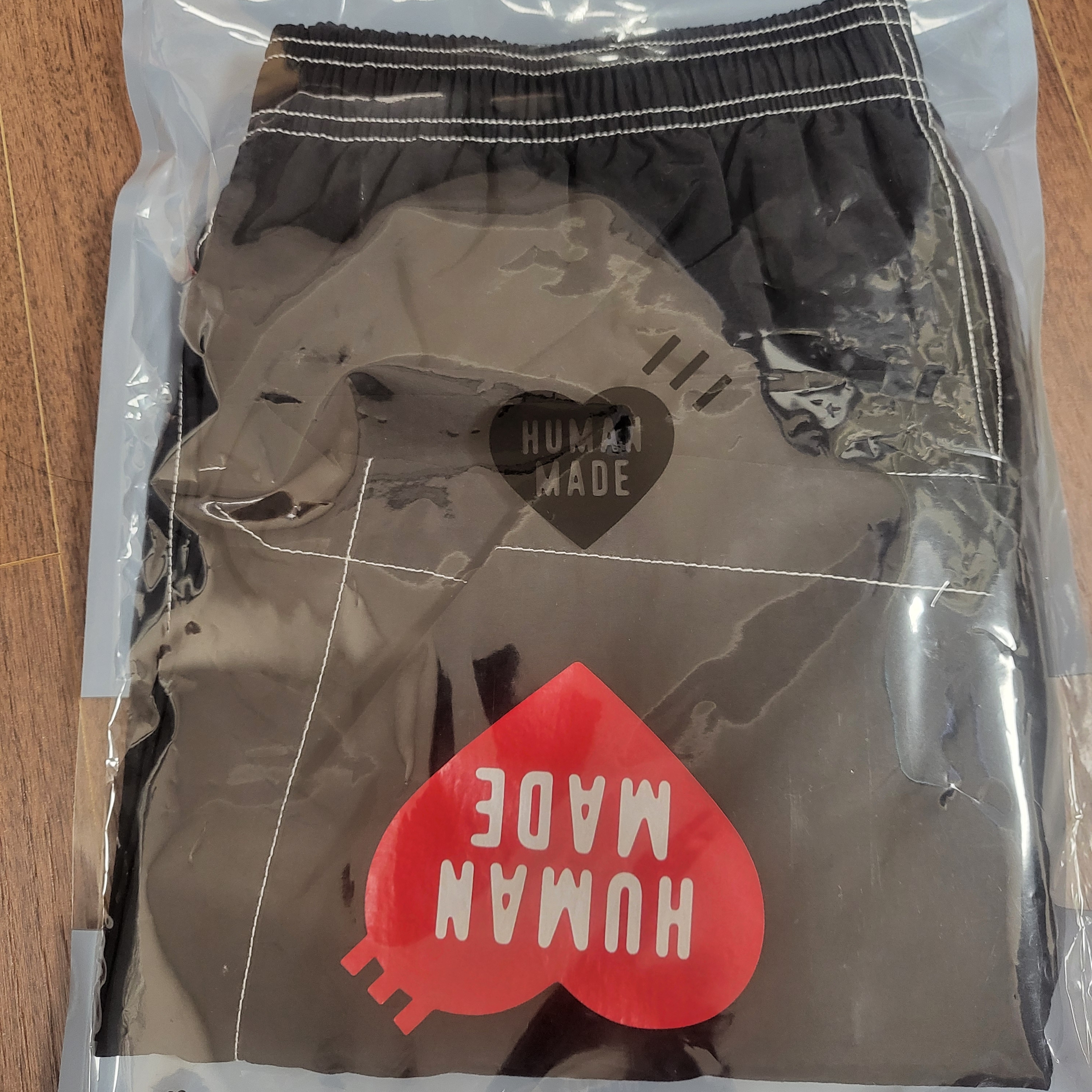 Human Made Swim Shorts Black 착용 스타일