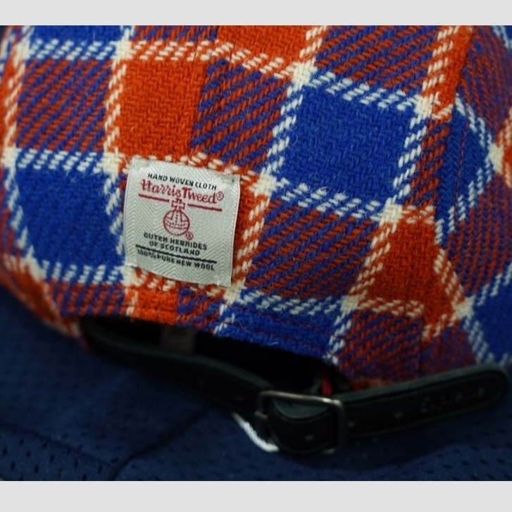 Supreme Harris Tweed Camp Cap Red Plaid - 25SS 착용 스타일 - 1