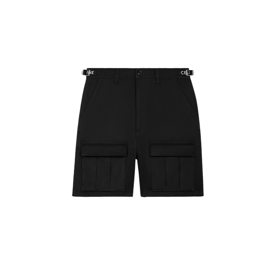 셀린느 코튼 카고 쇼츠 블랙(Celine Cargo Shorts in Cotton Black)