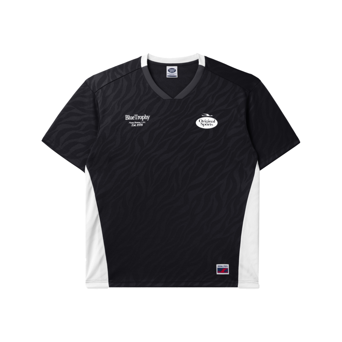 PO3MT23F552 PRO-SPECS Half Sleeve Sports Jersey Blak - 대표 이미지 #1