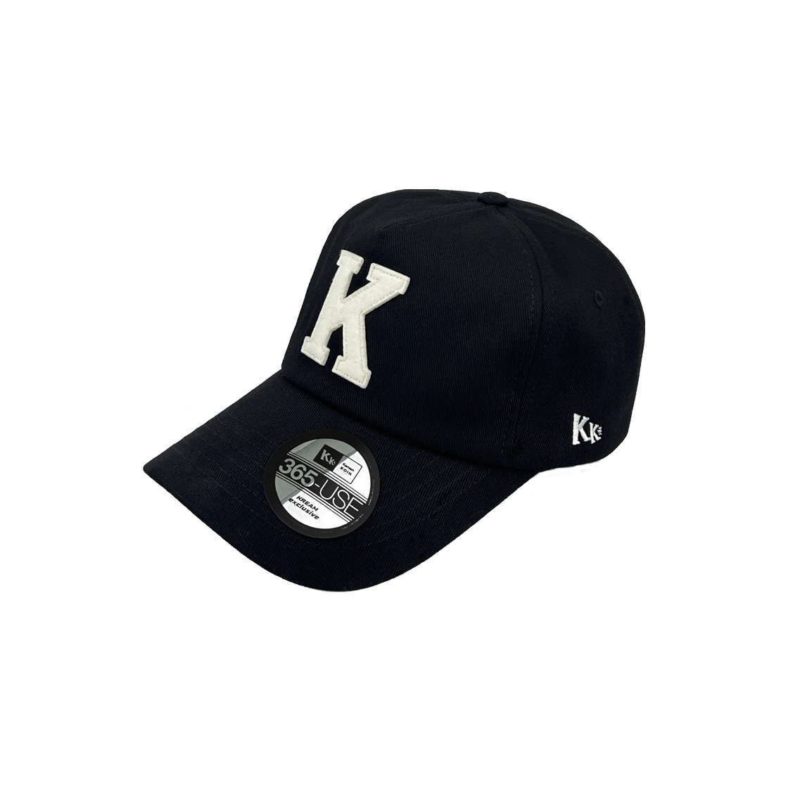 카미엔 x 코인서울 케이 로고 볼캡 블랙(Kamien x KOIN SEOUL K Logo Ball Cap Black)
