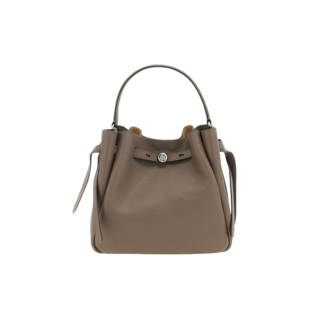 166982-250 Tory Burch Romy Bucket Bag Taupe Oak