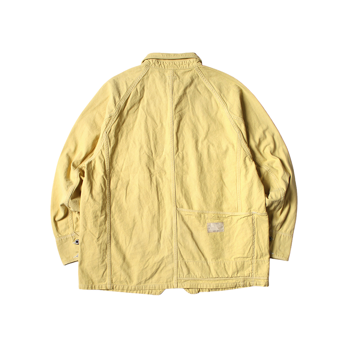캐피탈 캔버스 캑터스 커버올 선페이드 옐로우(Kapital Canvas Cactus Coverall Sunfade Yellow) - 2